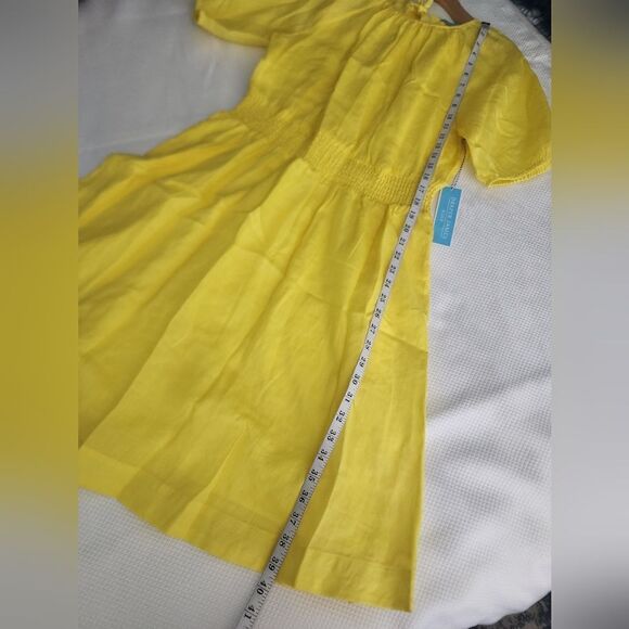 Draper James summer dress linen tencel blend new with tags - Picture 6 of 11